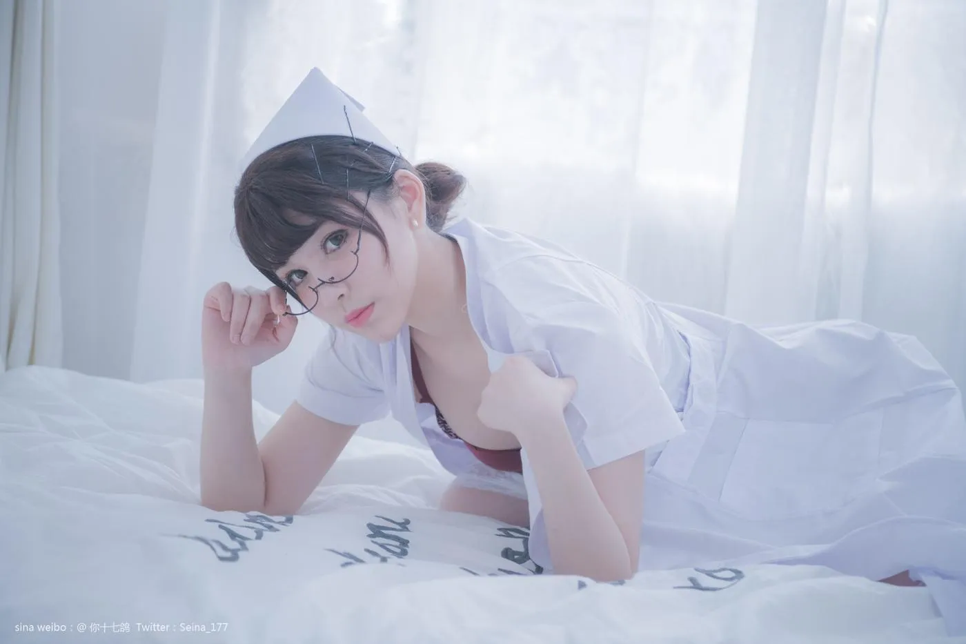 你十七鸽 – NO.03 白色护士-白色护士成片 [51P]插图9